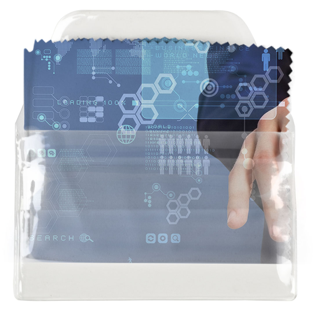 Plastična futrola za PURE krpicu, 100 kom